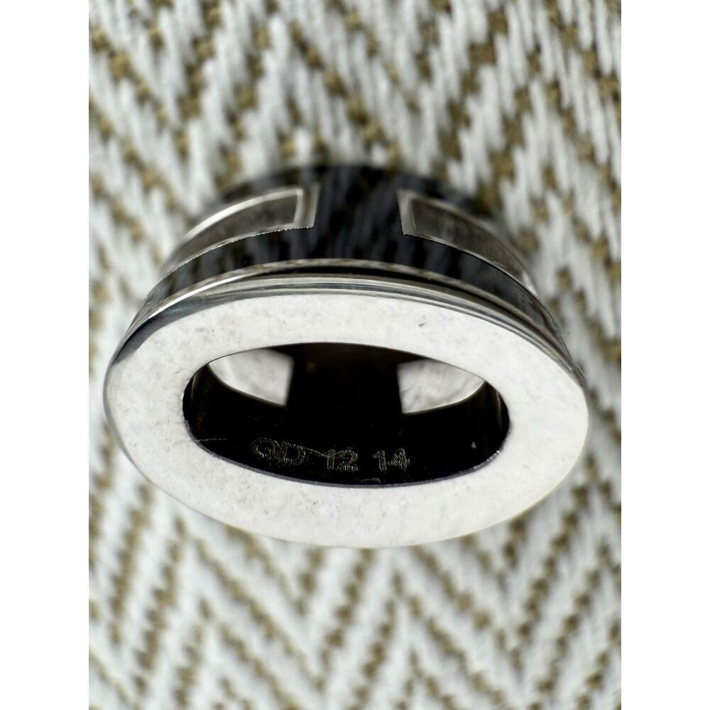 Hermes Mini Pop H Pendant Noir Necklace Pendant - Picture 6 of 6